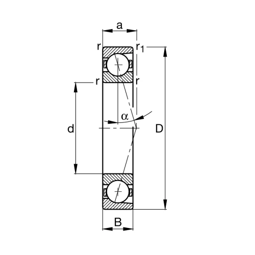 B7028-E-T-P4S-UL bearing B7028-E-T-P4S-UL bearing