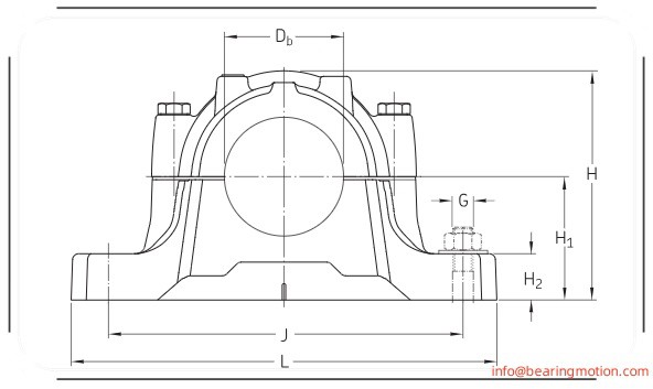 SNL 528 22228 K H 3128 Plummer block housing drawing SNL 528 22228 K H 3128 Plummer block housing drawing
